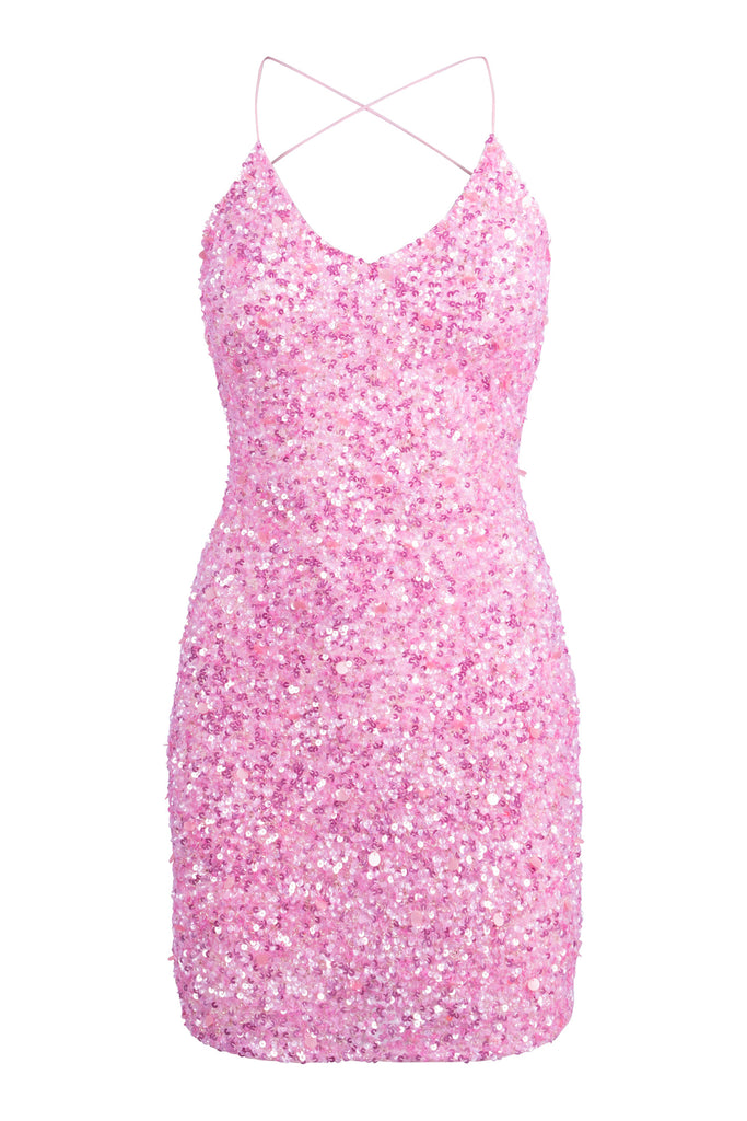 Pink Nadalina Dress - Georgia Constance